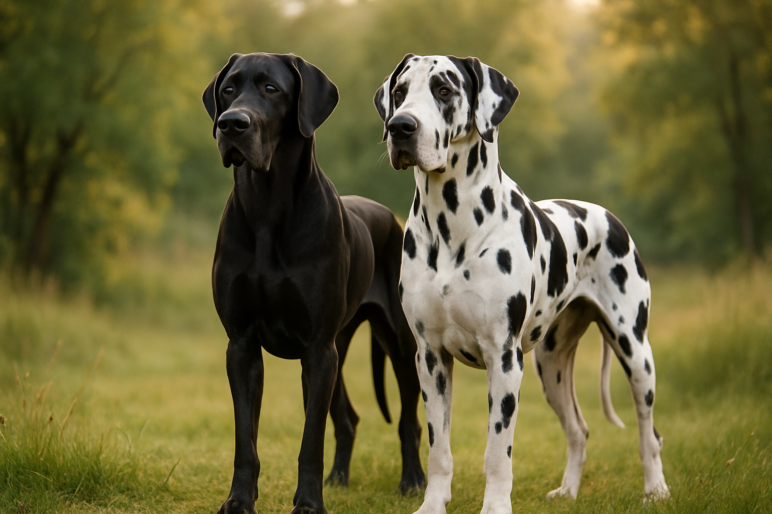 two Great Danes